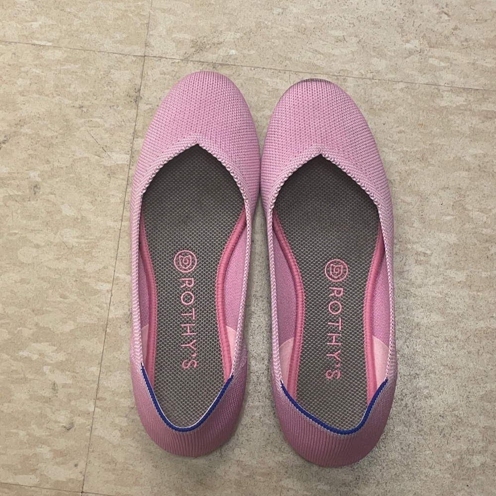Rothys size 8 light pink